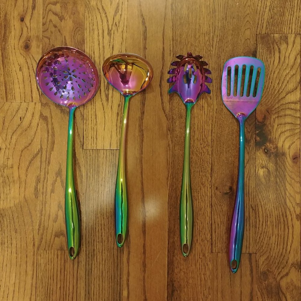 Colorful Kitchen Utensil Set